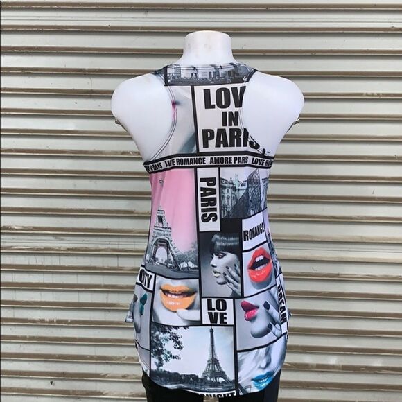 🛍️Annabelle tank top paris graphics unique - Picture 6 of 6